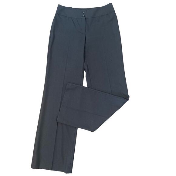 JONES NEW YORK Women’s size 4 Pants Black Muted Gray Pinstripes Modern Fit NWT - Picture 1 of 5